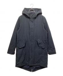 FRED PERRY（フレッドペリー）の古着「ウォーター リペレント フィッシュテール パーカー」｜ネイビー×グリーン