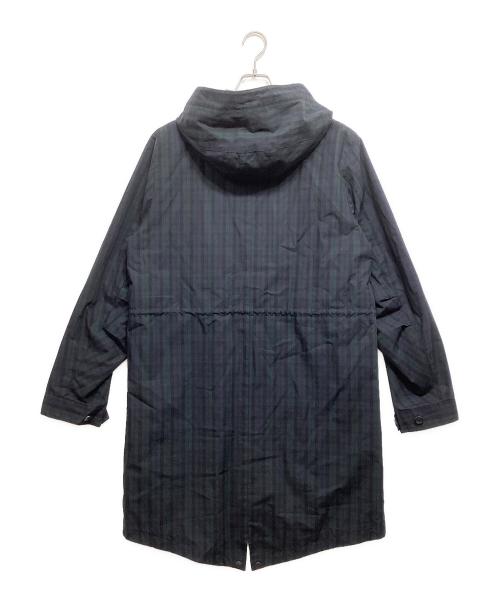 FRED PERRY（フレッドペリー）FRED PERRY (フレッドペリー) ウォーター リペレント フィッシュテール パーカー ネイビー×グリーン サイズ:Lの古着・服飾アイテム