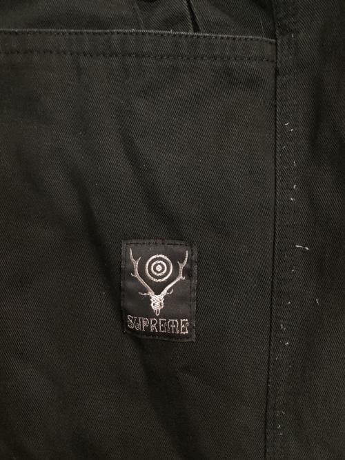 SUPREME（シュプリーム）SUPREME (シュプリーム) South2 West8 (サウスツー ウエストエイト) Belted Pant ブラック サイズ:Sの古着・服飾アイテム