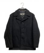 Schottショット）の古着「SINGLE PEA COAT/シングル ピーコート」｜ブラック