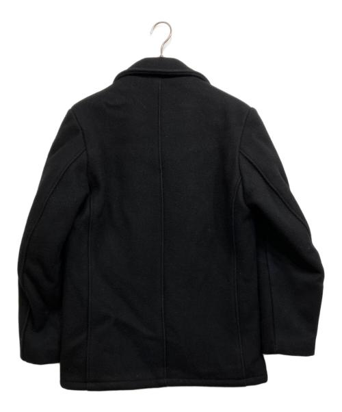 Schott（ショット）Schott (ショット) SINGLE PEA COAT/シングル ピーコート ブラック サイズ:36の古着・服飾アイテム