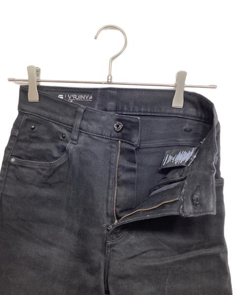 G-STAR RAW（ジースターロゥ）G-STAR RAW (ジースターロゥ) VIRJINYA SLIM / スリムデニムパンツ ブラック サイズ:W24の古着・服飾アイテム