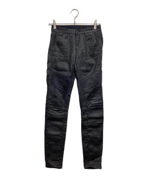 G-STAR RAW（ジースターロゥ）G-STAR RAW (ジースターロゥ) 5620 MID SKINNY / デニムパンツ ブラック サイズ:W23の古着・服飾アイテム