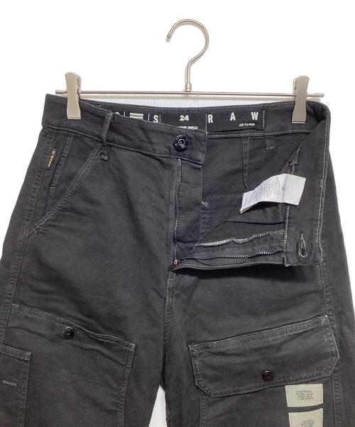 G-STAR RAW（ジースターロゥ）G-STAR RAW (ジースターロゥ) BOYFRIEND TAPERED CARGO PANTS / カーゴパンツ ブラック サイズ:W24の古着・服飾アイテム