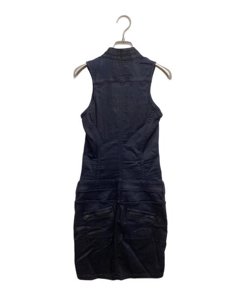 G-STAR RAW（ジースターロゥ）G-STAR RAW (ジースターロゥ) RILEY DUMONT DRESS / デニムワンピース インディゴ サイズ:XSの古着・服飾アイテム