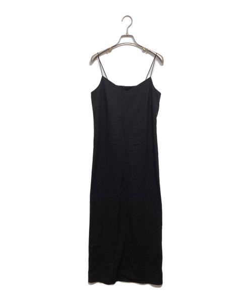 Ameri（アメリ）Ameri (アメリ) GLITTER FRILL COLLAR DRESS ブラック サイズ:Sの古着・服飾アイテム