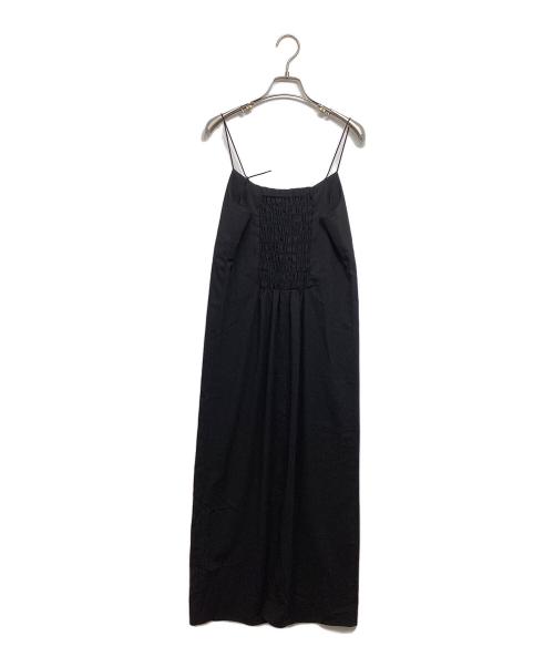 Ameri（アメリ）Ameri (アメリ) GLITTER FRILL COLLAR DRESS ブラック サイズ:Sの古着・服飾アイテム