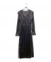 Ameri (アメリ) GLITTER FRILL COLLAR DRESS ブラック サイズ:S：5000円
