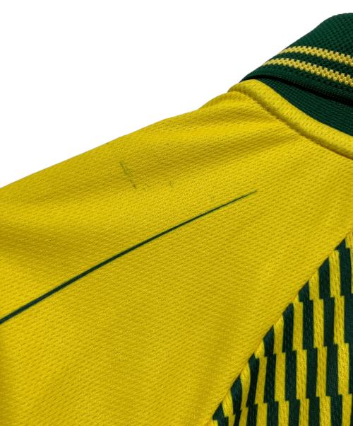 Aime Leon Dore（エメレオンドレ）Aime Leon Dore (エメレオンドレ) Team leon soccer jersey イエロー×グリーン サイズ:Mの古着・服飾アイテム