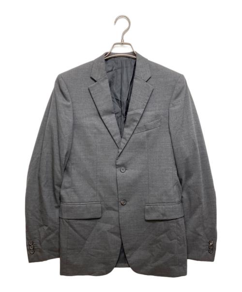 JIL SANDER（ジルサンダー）JIL SANDER (ジルサンダー) ウールテーラードジャケット グレー サイズ:44の古着・服飾アイテム