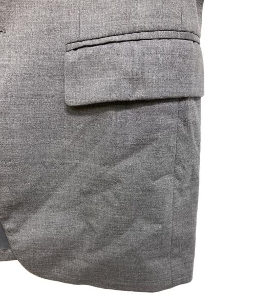 JIL SANDER（ジルサンダー）JIL SANDER (ジルサンダー) ウールテーラードジャケット グレー サイズ:44の古着・服飾アイテム