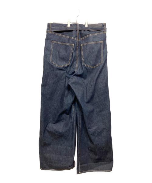 sacai（サカイ）sacai (サカイ) Wide Denim Pants / SCM-208 インディゴ サイズ:3の古着・服飾アイテム