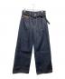 sacai（サカイ）の古着「Wide Denim Pants / SCM-208」｜インディゴ