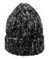 Saint Laurent Paris (サンローランパリ) ニットビーニー ブラック：10000円