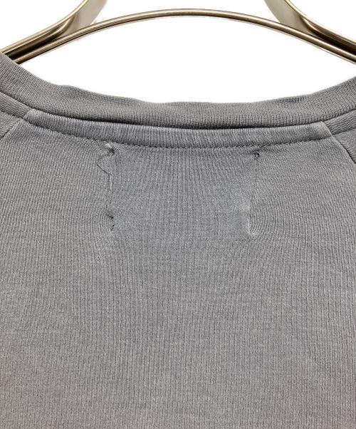 FRED PERRY（フレッドペリー）FRED PERRY (フレッドペリー) RAF SIMONS (ラフシモンズ) ニットリブ ラグランTシャツ グレー サイズ:36の古着・服飾アイテム