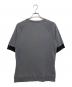 FRED PERRY (フレッドペリー) RAF SIMONS (ラフシモンズ) ニットリブ ラグランTシャツ グレー サイズ:36：7000円