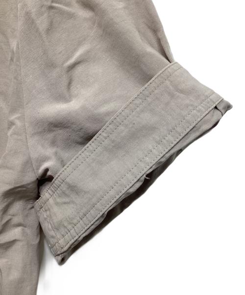 SINME（シンメ）SINME (シンメ) コンパクトシャツジャケット グレージュ サイズ:Mの古着・服飾アイテム