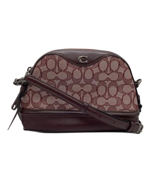 COACH（コーチ）COACH (コーチ) Ivie Crossbody Bag バーガンディーの古着・服飾アイテム
