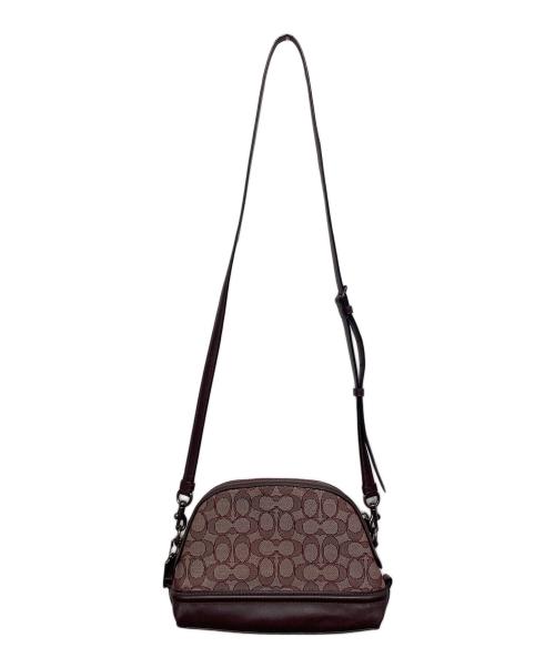 COACH（コーチ）COACH (コーチ) Ivie Crossbody Bag バーガンディーの古着・服飾アイテム