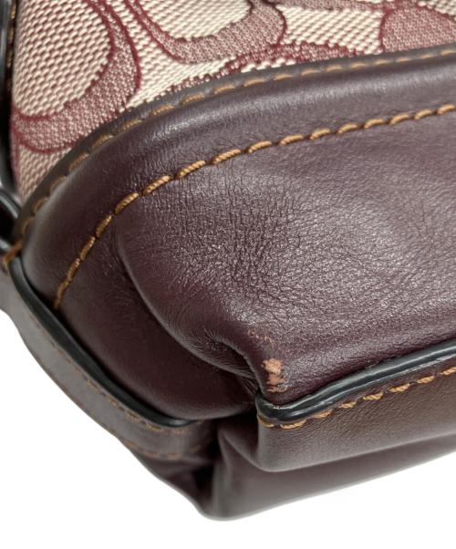COACH（コーチ）COACH (コーチ) Ivie Crossbody Bag バーガンディーの古着・服飾アイテム