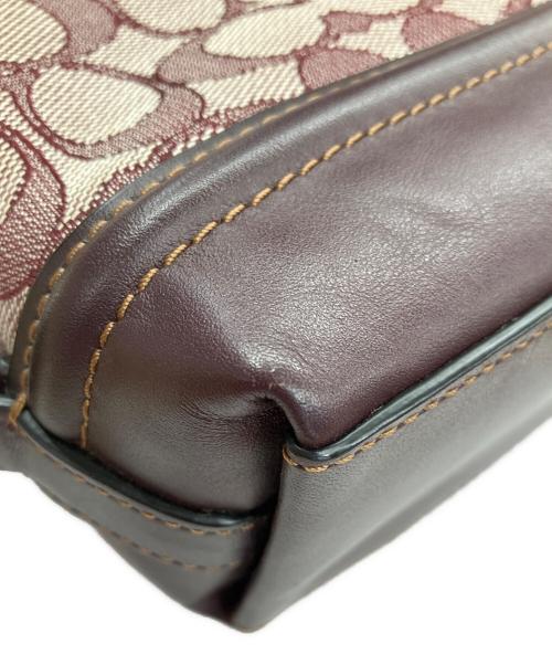 COACH（コーチ）COACH (コーチ) Ivie Crossbody Bag バーガンディーの古着・服飾アイテム
