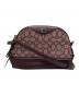 COACH（コーチ）の古着「Ivie Crossbody Bag」｜バーガンディー
