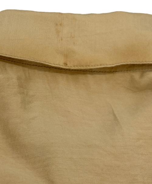 DIESEL（ディーゼル）DIESEL (ディーゼル) S-Simply-SS-Lhba Shirt In Crinkled Nylon-Viscose ベージュ サイズ:48の古着・服飾アイテム