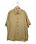 DIESEL（ディーゼル）の古着「S-Simply-SS-Lhba Shirt In Crinkled Nylon-Viscose」｜ベージュ