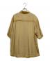 DIESEL (ディーゼル) S-Simply-SS-Lhba Shirt In Crinkled Nylon-Viscose ベージュ サイズ:48：8000円