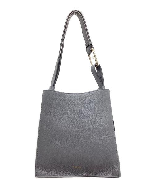 FURLA（フルラ）FURLA (フルラ) Nuvola Mini Bucket Bag 20 グレーの古着・服飾アイテム