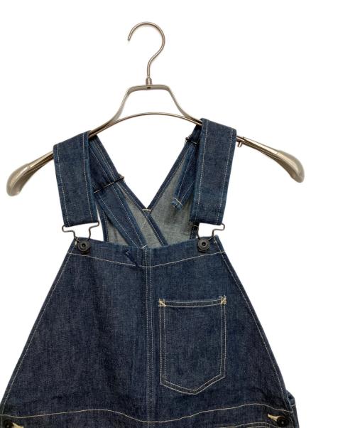 BURGUS PLUS（バーガスプラス）BURGUS PLUS (バーガスプラス) Denim Bib Overall インディゴ サイズ:32の古着・服飾アイテム