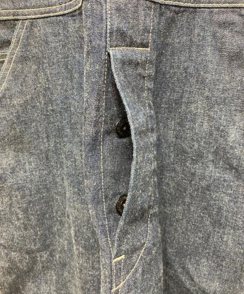BURGUS PLUS（バーガスプラス）BURGUS PLUS (バーガスプラス) Denim Bib Overall インディゴ サイズ:32の古着・服飾アイテム