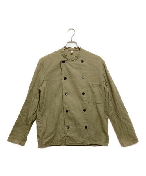 EURO MILITARY（ユーロミリタリー）Euro Military (ユーロミリタリー) コックジャケット カーキ サイズ:48の古着・服飾アイテム
