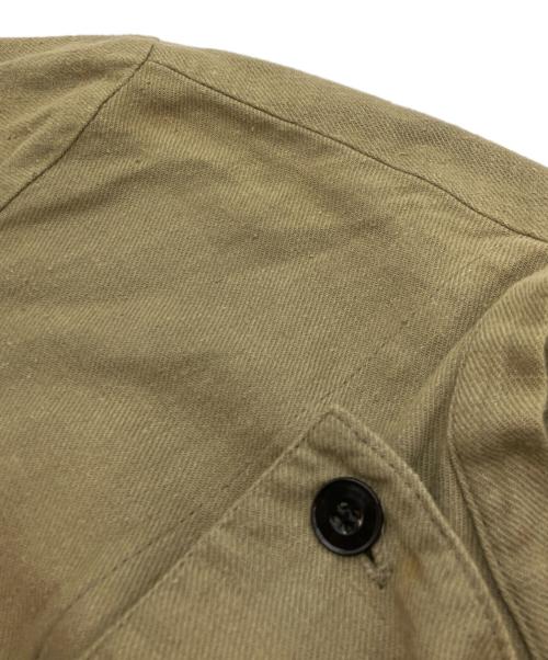 EURO MILITARY（ユーロミリタリー）Euro Military (ユーロミリタリー) コックジャケット カーキ サイズ:48の古着・服飾アイテム