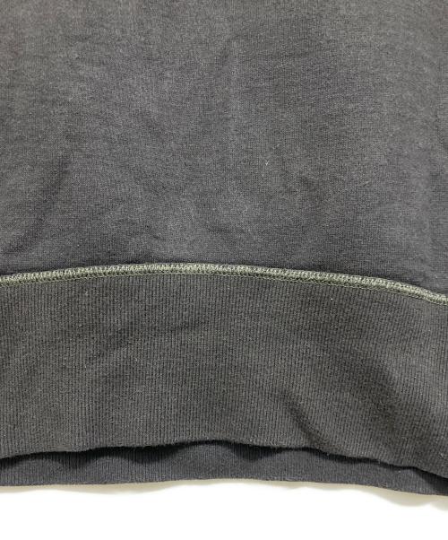 Deluxeware（デラックスウェア）Deluxeware (デラックスウェア) Vガゼットスウェット ブラック サイズ:Mの古着・服飾アイテム