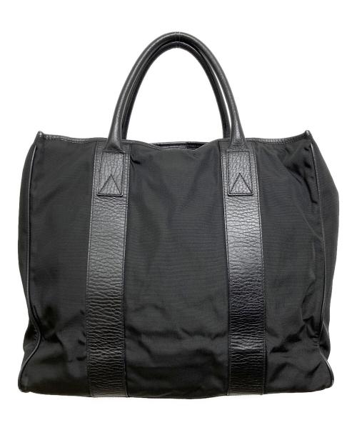 Salvatore Ferragamo（サルヴァトーレ フェラガモ）Salvatore Ferragamo (サルヴァトーレ フェラガモ) ナイロントートバッグ ブラックの古着・服飾アイテム