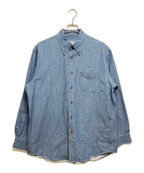 BROOKS BROTHERS（ブルックスブラザーズ）BROOKS BROTHERS (ブルックスブラザーズ) NEAT (ニート) DENIM SHIRT ブルー サイズ:Mの古着・服飾アイテム