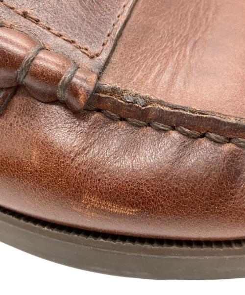 PARABOOT（パラブーツ）PARABOOT (パラブーツ) CORAUX モカシンコインローファー ブラウン サイズ:5 1/2の古着・服飾アイテム