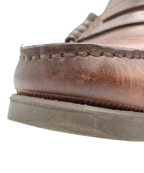 PARABOOT（パラブーツ）PARABOOT (パラブーツ) CORAUX モカシンコインローファー ブラウン サイズ:5 1/2の古着・服飾アイテム