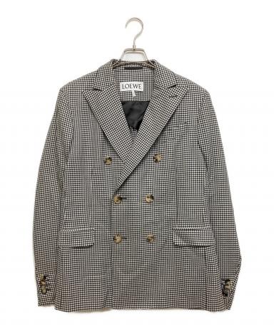 中古・古着通販】LOEWE (ロエベ) ウールシルクダブルブレスト