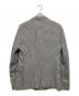 LOEWE (ロエベ) ウールシルクダブルブレストジャケット ホワイト×ブラック サイズ:SIZE 48：35000円