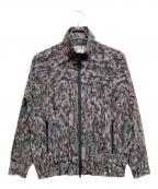 South2 West8サウスツー ウエストエイト）の古着「TRAINER JACKET」｜ブルー×ブラウン