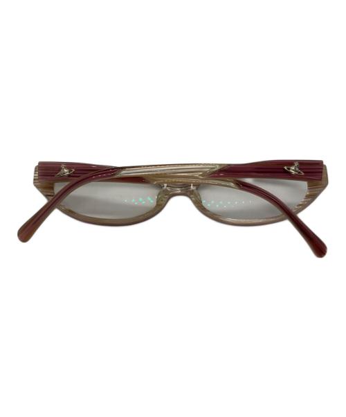 Vivienne Westwood（ヴィヴィアンウエストウッド）Vivienne Westwood (ヴィヴィアンウエストウッド) 眼鏡 ピンク サイズ:52□16の古着・服飾アイテム