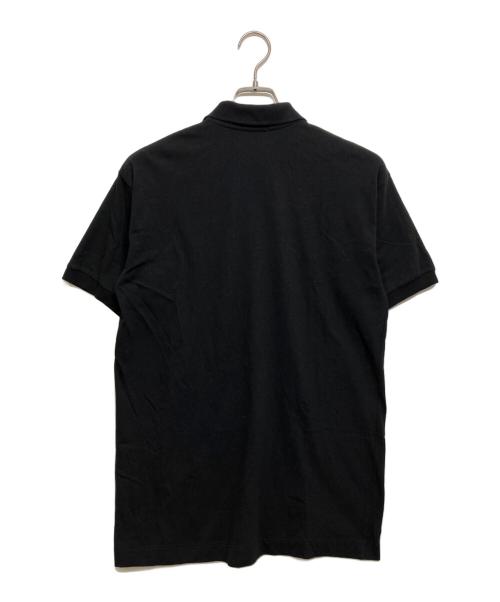 COMME des GARCONS HOMME（コムデギャルソン オム）COMME des GARCONS HOMME (コムデギャルソン オム) コットンリネンポロシャツ ブラック サイズ:無しの古着・服飾アイテム