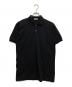 COMME des GARCONS HOMME（コムデギャルソン オム）の古着「コットンリネンポロシャツ」｜ブラック