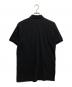 COMME des GARCONS HOMME (コムデギャルソン オム) コットンリネンポロシャツ ブラック サイズ:無し：8000円