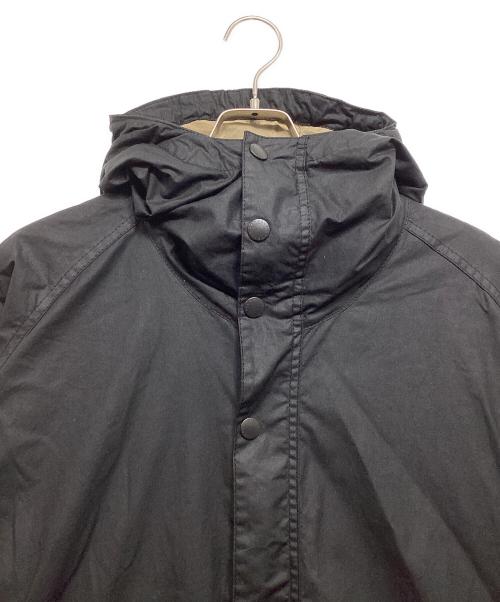 Barbour（バブアー）Barbour (バブアー) OVERSIZED HIKING WAX フーデッドコート ブラック サイズ:38の古着・服飾アイテム