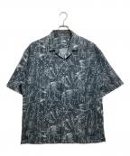 THE NORTH FACEザ ノース フェイス）の古着「S/S Aloha Rip Shirt」｜ブルー