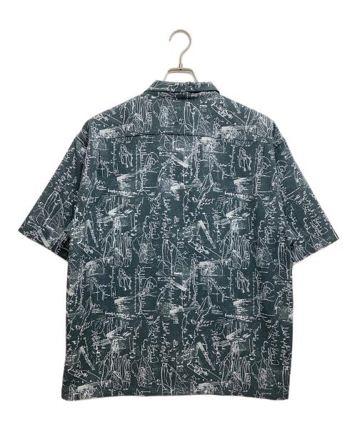 THE NORTH FACE（ザ ノース フェイス）THE NORTH FACE (ザ ノース フェイス) S/S Aloha Rip Shirt ブルー サイズ:XLの古着・服飾アイテム