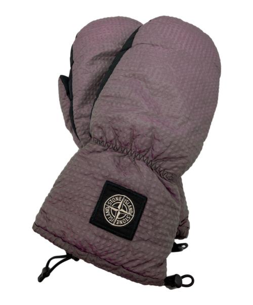 STONE ISLAND（ストーンアイランド）STONE ISLAND (ストーンアイランド) 手袋 パープルの古着・服飾アイテム
